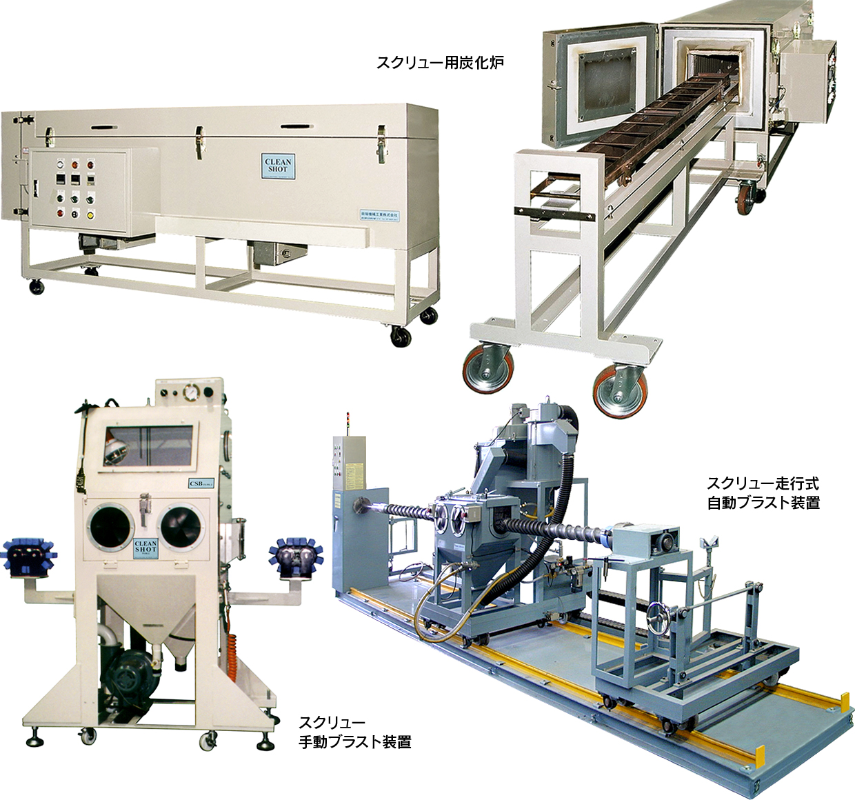 田端機械工業 スクリュー用洗浄装置