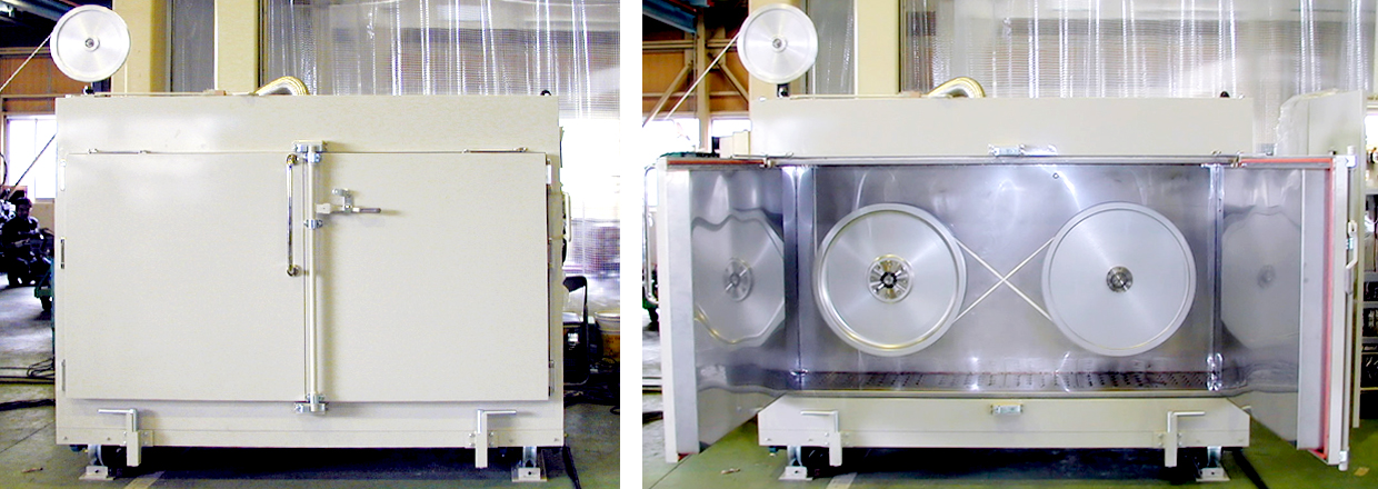 田端機械工業 フッ素樹脂 (PTFE) 成形装置 ペースト押出装置 乾燥引取機